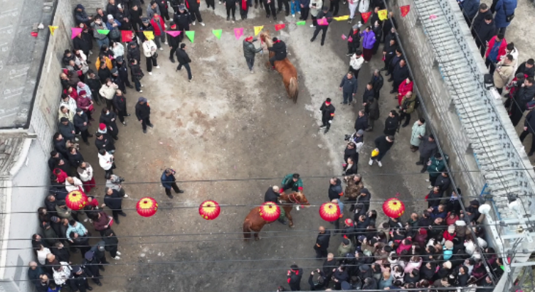 新春走基层丨青石古巷马蹄疾&mdash;&mdash;一场流传千年的&ldquo;红火&rdquo;